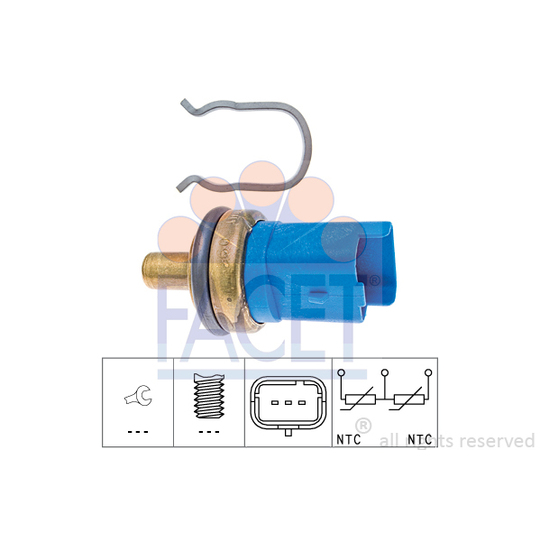 7.3293 - Sensor, coolant temperature 