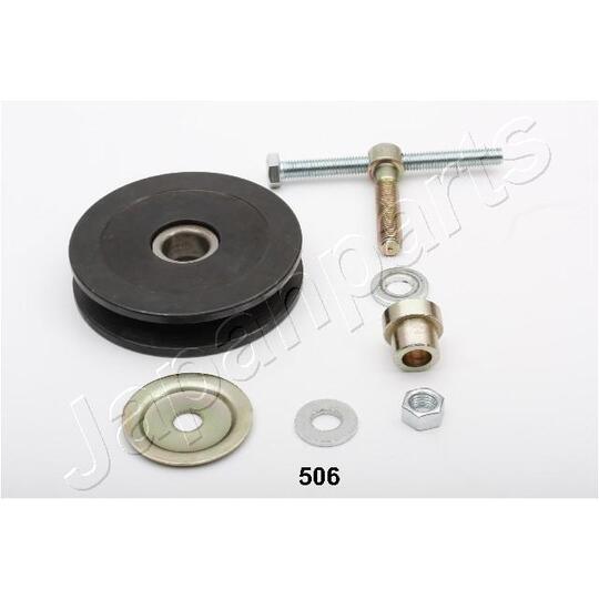 RP-506 - Deflection/Guide Pulley, v-ribbed belt 