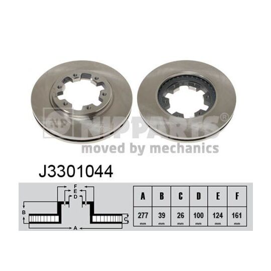 J3301044 - Brake Disc 
