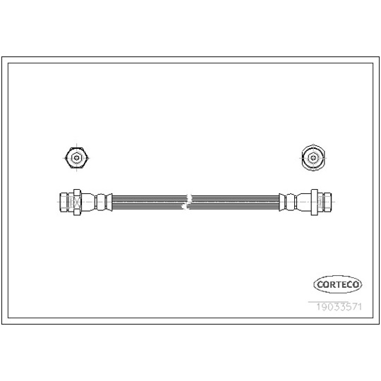 19033571 - Brake Hose 