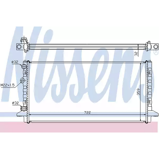 65256A - Radiator, engine cooling 