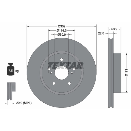 92180403 - Brake Disc 