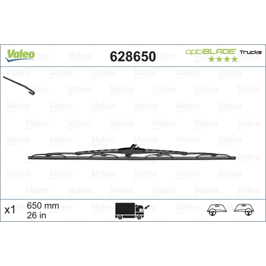 628650 - Wiper Blade 