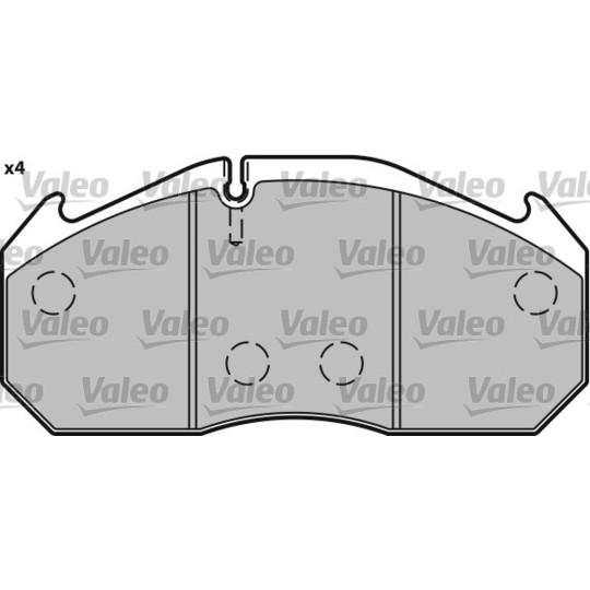 541713 - Brake Pad Set, disc brake 