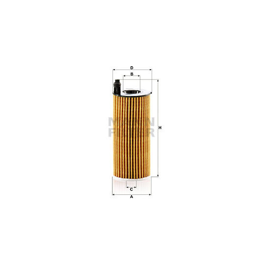 HU 6014 z - Oil filter 