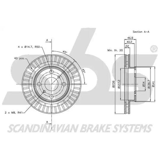 1815204551 - Brake Disc 