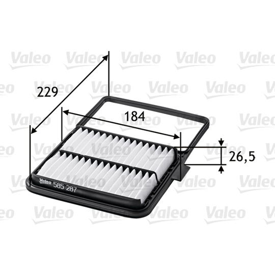 585287 - Air filter 