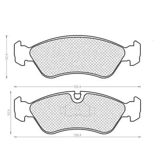 430216170397 - Brake Pad Set, disc brake 