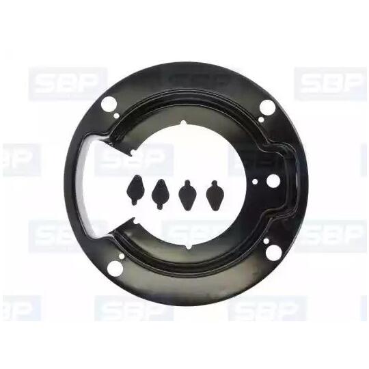 11-VO002 - Cover Plate, dust-cover wheel bearing 