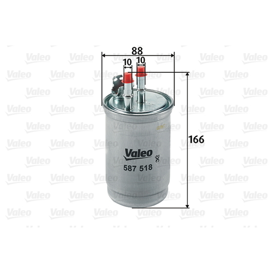 587518 - Fuel filter 