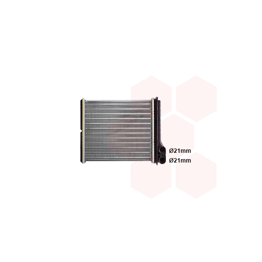 43006205 - Heat Exchanger, interior heating 