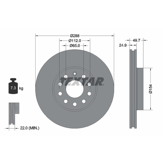 92120805 - Brake Disc 