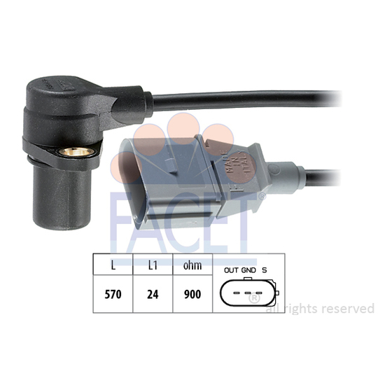 9.0172 - Pulse Sensor, flywheel 