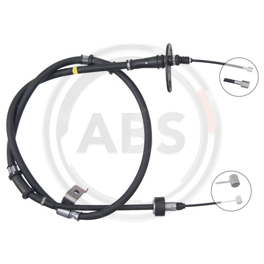 K17480 - Cable, parking brake 