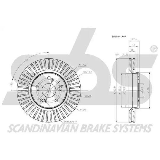 1815202653 - Brake Disc 