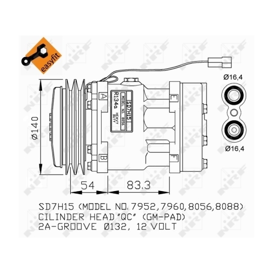 32274G - Compressor, air conditioning 