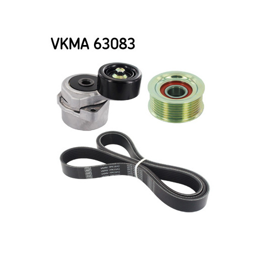 VKMA 63083 - V-Ribbed Belt Set 