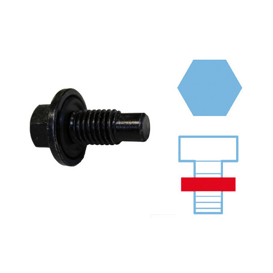 220129S - Sealing Plug, oil sump 