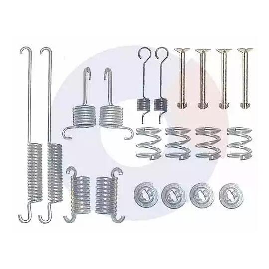 3058 - Accessory Kit, brake shoes 