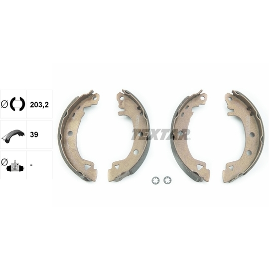 91037901 - Brake Shoe Set 