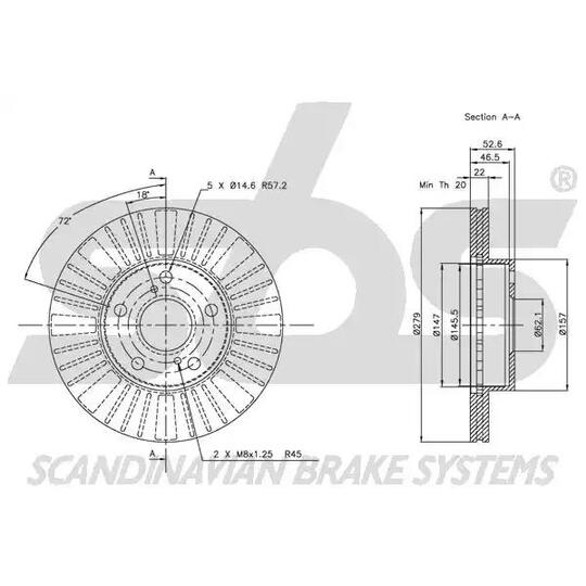 1815204560 - Brake Disc 