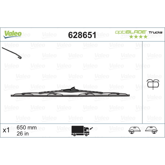 628651 - Wiper Blade 