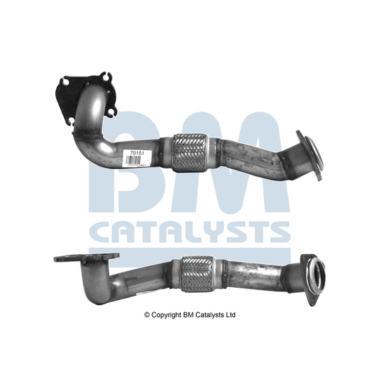 BM70151 - Exhaust pipe 