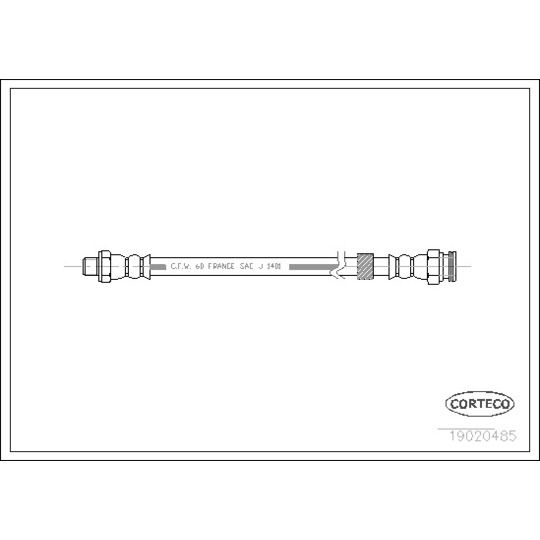 19020485 - Brake Hose 