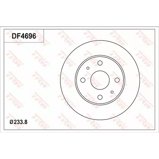 DF4696 - Brake Disc 