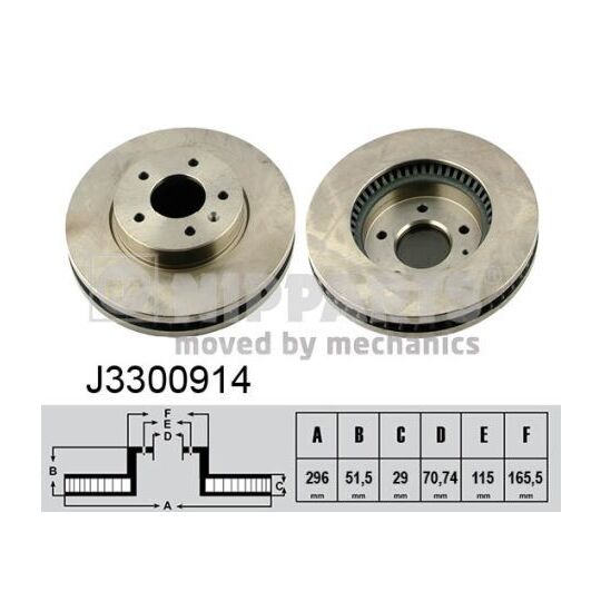 J3300914 - Brake Disc 