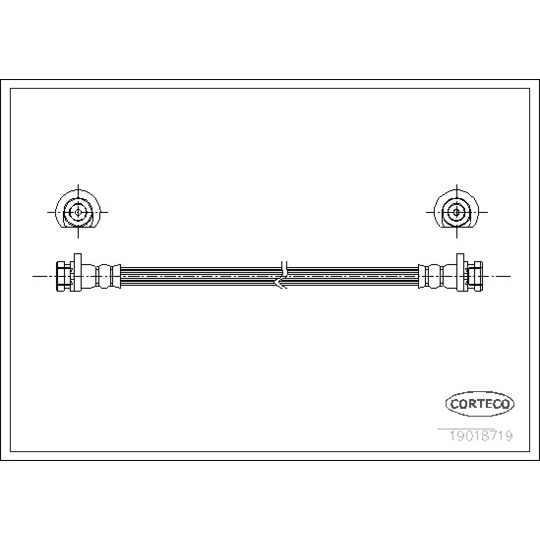 19018719 - Brake Hose 