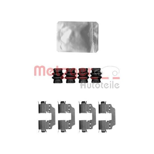 109-1881 - Accessory Kit, disc brake pad 