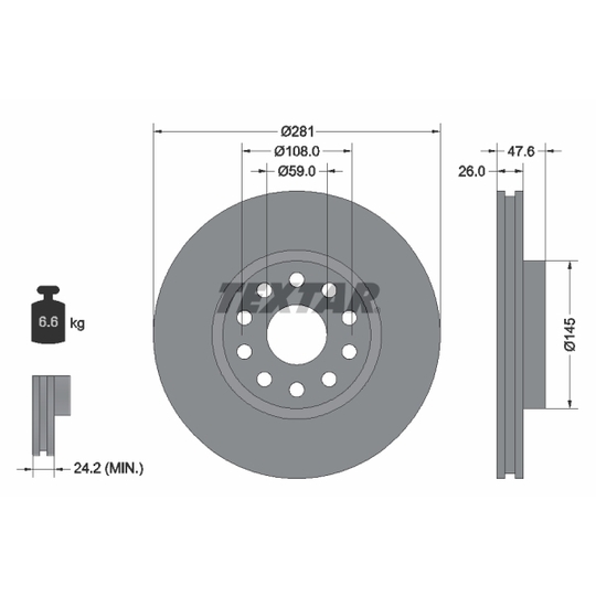 92093900 - Brake Disc 