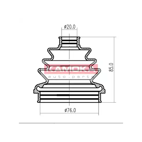 1146252 - Bellow, driveshaft 