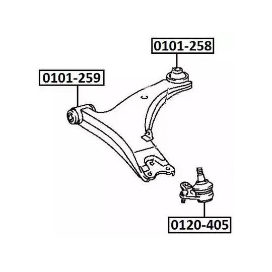 0120-405 - Ball Joint 