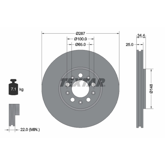 92106600 - Brake Disc 