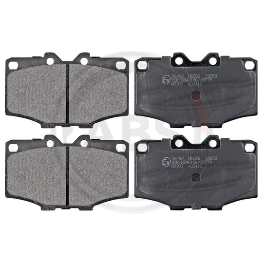 36462 - Brake Pad Set, disc brake 