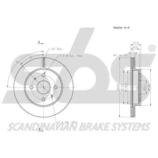 1815205114 - Brake Disc 
