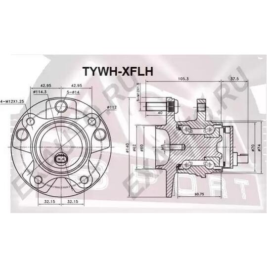 TYWH-XFLH - Wheel hub 