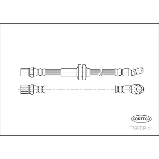 19018472 - Brake Hose 