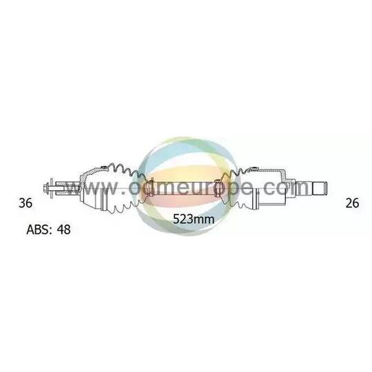 18-151091 - Drive Shaft 