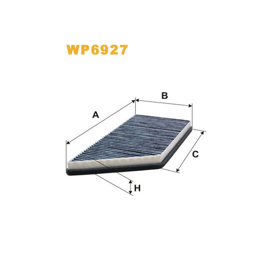 WP6927 - Filter, kupéventilation 