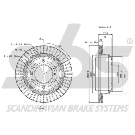 1815203041 - Brake Disc 