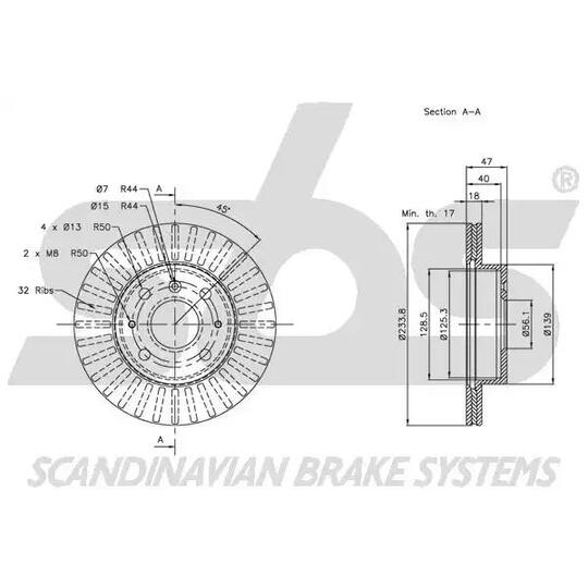1815205106 - Brake Disc 
