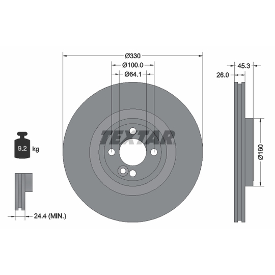 92275403 - Brake Disc 