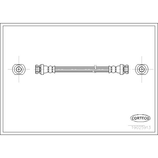 19025913 - Brake Hose 