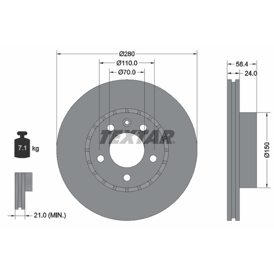 92039300 - Brake Disc 