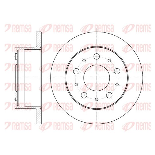 61056.00 - Brake Disc 