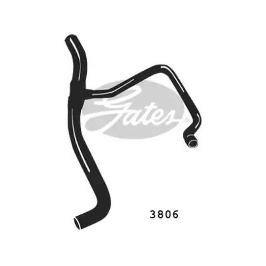 3806 - Radiator Hose 