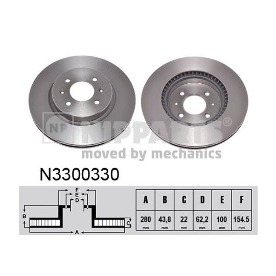 N3300330 - Brake Disc 